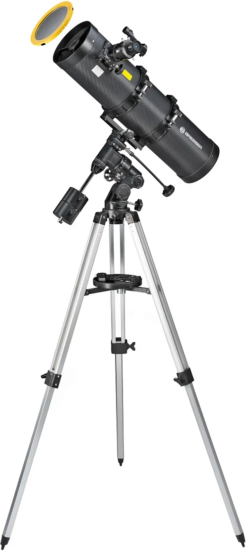 snímek hvězdářský dalekohled Bresser Pollux 150/750 EQ3 se solárním filtrem