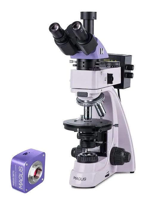 fotografie polarizační digitální mikroskop MAGUS Pol D850,  1