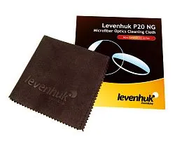 foto čisticí utěrka na optiku Levenhuk