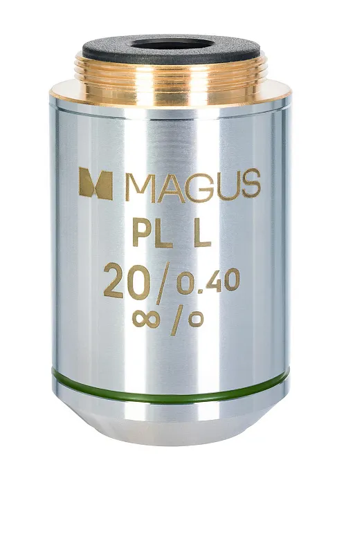 fotografie objektiv MAGUS 20PLL 20х/0,40 Plan L WD 8,80 mm