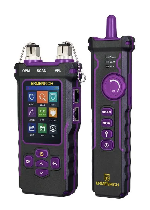 snímek sledovač optických kabelů Ermenrich NetGeeks NP60,  1