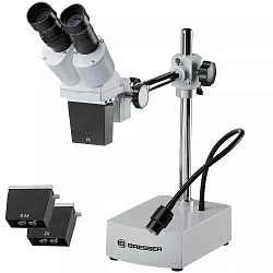 foto stereomikroskop Bresser Biorit ICD CS 5–20x LED