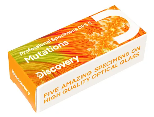 fotografie sada mikropreparátů Levenhuk Discovery Prof DPS 5. „Mutace“