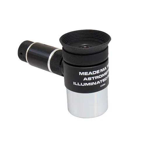 snímek 12 mm MA astrometrický okulár Meade řady 4000 1,25" s bezdrátovým osvětlením nitkového kříže,  1