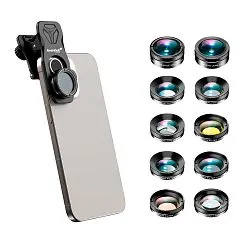 fotografie sada objektivů pro smartphony Levenhuk Kelvin SLS9
