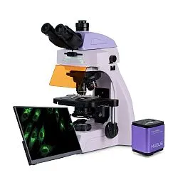 snímek fluorescenční digitální mikroskop MAGUS Lum D450L LCD