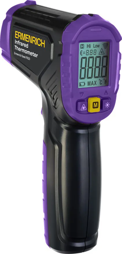 foto teploměr s infračerveným měřením Ermenrich Seek FR20,  1