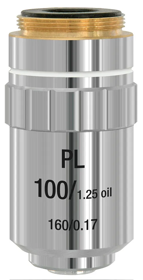 obrázek plan-achromatický objektiv Bresser DIN-PL 100x,  1