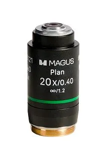 obrázek objektiv MAGUS 20PL60V Plan 20х/0,40 ∞/1,2 H60 mm