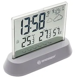foto meteostanice Bresser RC, transparentní