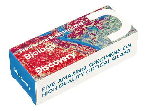 fotografie sada mikropreparátů Levenhuk Discovery Prof DPS 5. „Biologie“