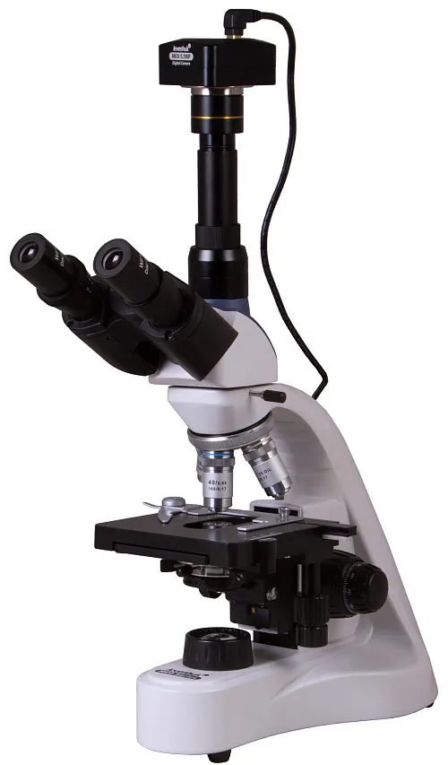 obrázek digitální trinokulární mikroskop Levenhuk MED D10T