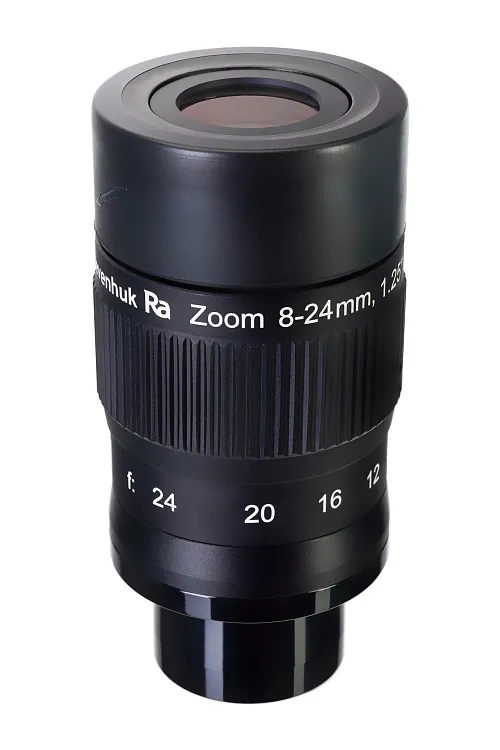 fotografie okulár Levenhuk Ra Zoom 8–24 mm s průměrem tubusu 1,25"