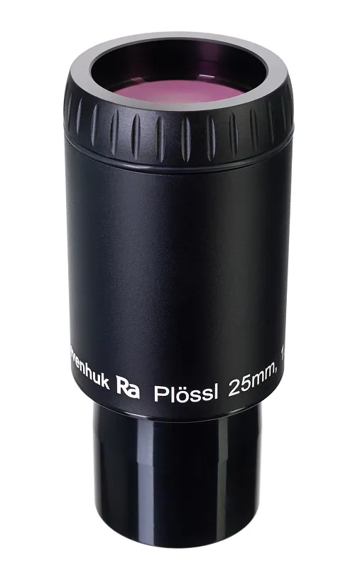 snímek okulár Levenhuk Ra Plössl 25 mm s průměrem tubusu 1,25"