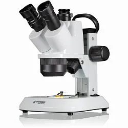 foto trinokulární stereomikroskop Bresser Analyth STR Trino 10x - 40x