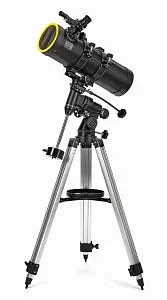 fotografie hvězdářský dalekohled Bresser Spica 130/1000 EQ3 s adaptérem na chytrý telefon