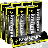 fotografie alkalická baterie Kraftmax AA LR6, 1,5 V (1 ks)