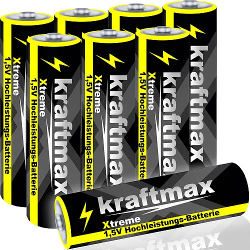 fotografie alkalická baterie Kraftmax AA LR6, 1,5 V (1 ks),  1
