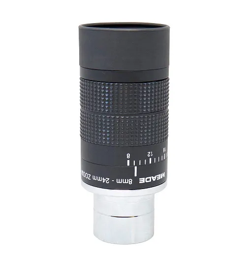 fotografie 8–24 mm Zoom okulár Meade řady 4000 1,25",  1