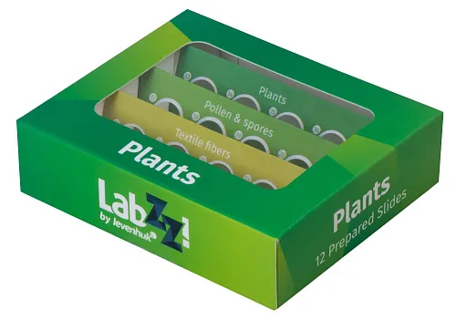 snímek sada hotových rostlinných preparátů Levenhuk LabZZ P12