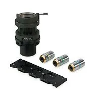 fotografie zařízení pro práci s Hoffmanovou modulovanou kontrastní metodou MAGUS HCM360, se sadou objektivů