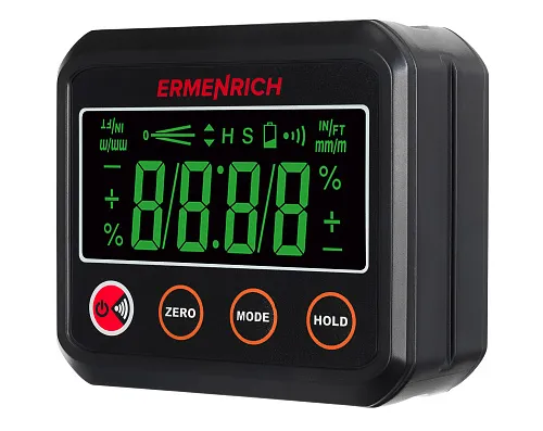 snímek digitální vodováha Ermenrich Verk LQ40