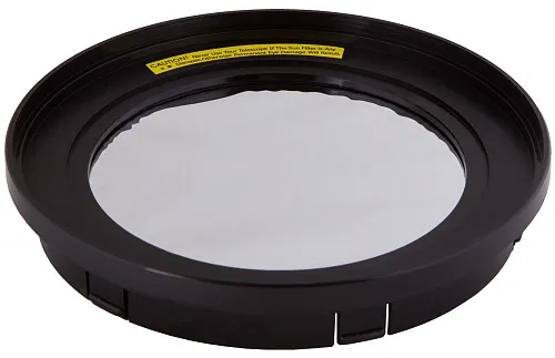foto sluneční filtr Levenhuk pro čočkové teleskopy 130 mm,  1