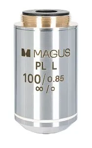 obrázek objektiv MAGUS 100PLL 100х/0,85 Plan L WD 0,40 mm
