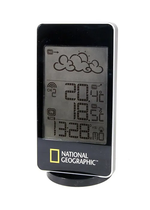 fotografie meteostanice Bresser National Geographic, 1 obrazovka