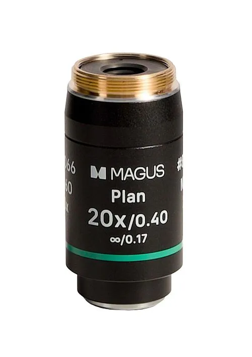 fotografie objektiv MAGUS 20PL60 Plan 20х/0,40 ∞/0,17 H60 mm,  1
