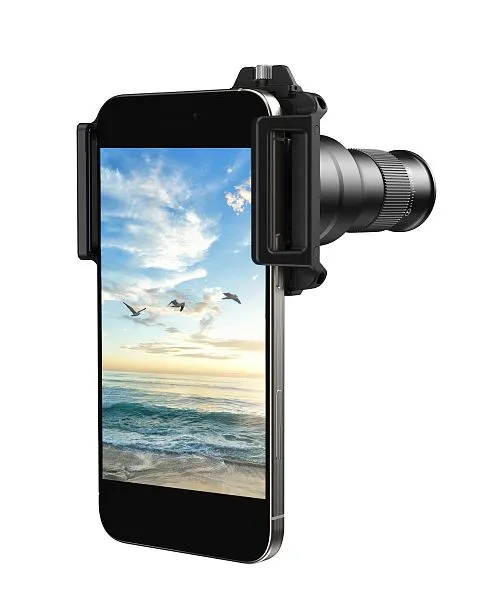 foto telekulár a mikrokulár pro smartphone Levenhuk Kelvin TLC25,  1