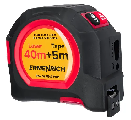 fotografie laserový svinovací metr Ermenrich Reel SLR545 PRO