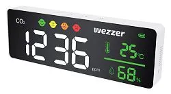 snímek monitor kvality ovzduší Levenhuk Wezzer Air MC50
