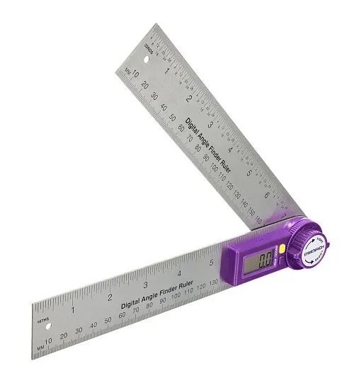 obrázek digitální úhloměr Ermenrich Verk DR30 s metrem,  1