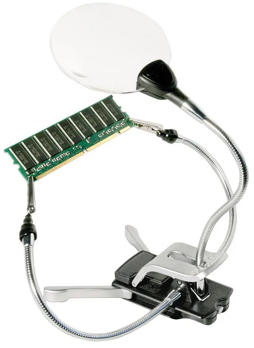 fotografie lupa Bresser 2x/4x LED 88 mm,  1