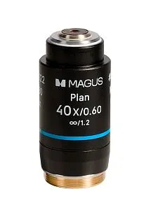 snímek objektiv MAGUS 40PL60V Plan 40х/0,60 ∞/1,2 H60 mm