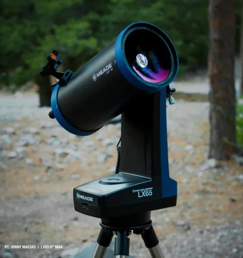 foto hvězdářský dalekohled Meade LX65 6'' MAK,  7