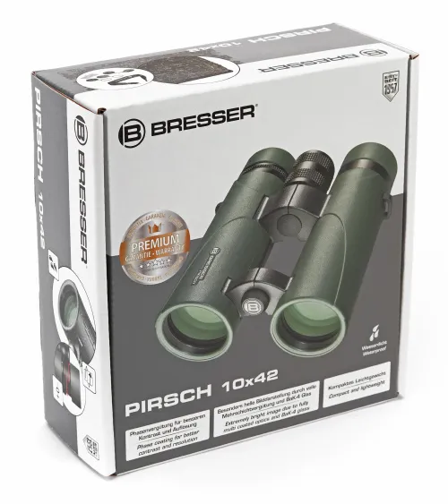 fotografie binokulární dalekohled Bresser Pirsch 10x42,  10