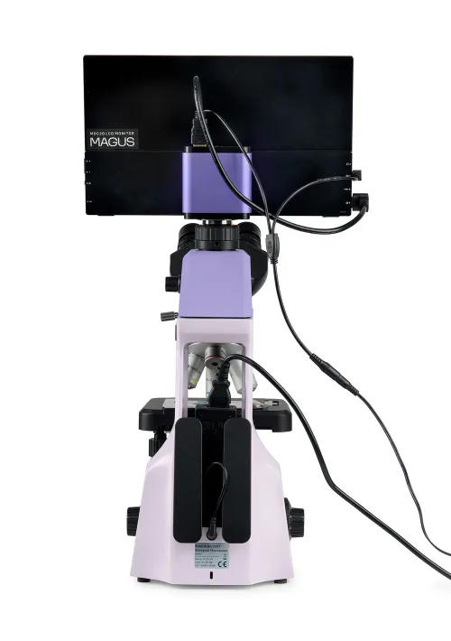 foto biologický digitální mikroskop MAGUS Bio D240T LCD,  7