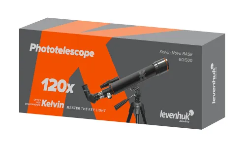 foto fototeleskop Levenhuk Kelvin Nova BASE 60/500,  7