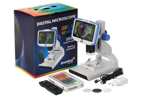 foto digitální mikroskop Levenhuk Rainbow DM500 LCD,  2