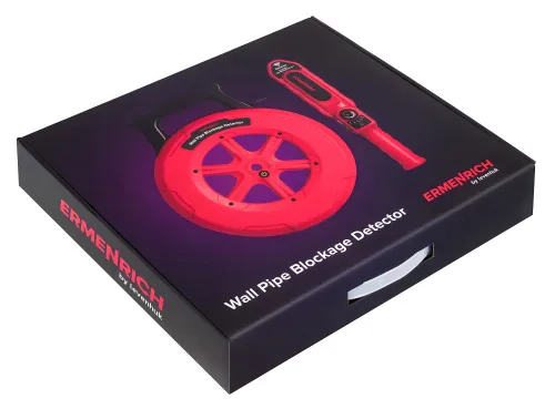 foto detektor ucpání potrubí ve stěnách Ermenrich Ping ES20,  10
