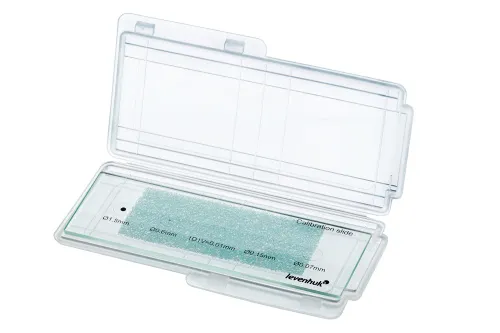 snímek kalibrační sklíčko Levenhuk MED X/Y,  2