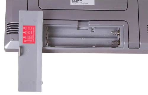 foto meteostanice Bresser TemeoTrend JC LCD RC (nástěnné hodiny), stříbrná,  6