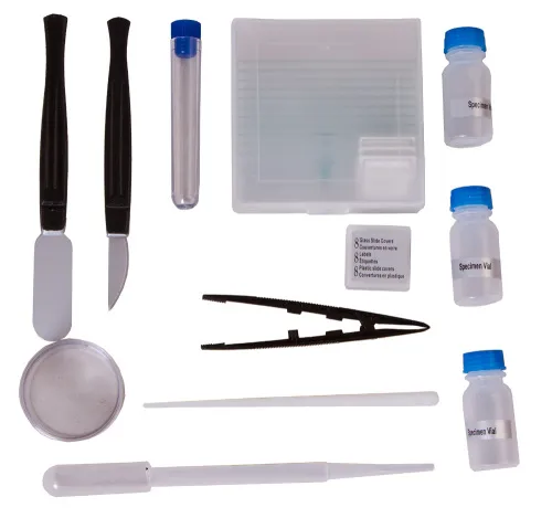 snímek mikroskop Bresser National Geographic 300–1200x,  6