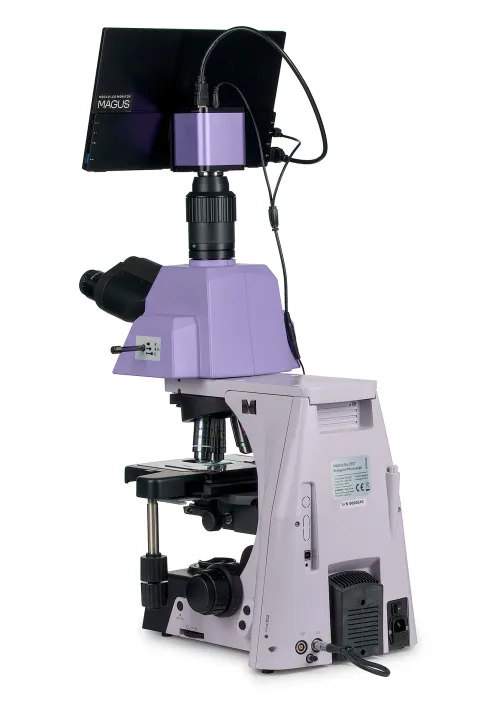 foto biologický digitální mikroskop MAGUS Bio D290T LCD,  5