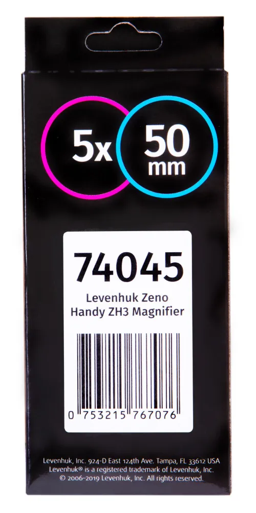 obrázek lupa Levenhuk Zeno Handy ZH3,  9
