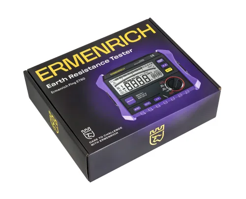 obrázek tester zemního odporu Ermenrich Ping ET60,  9