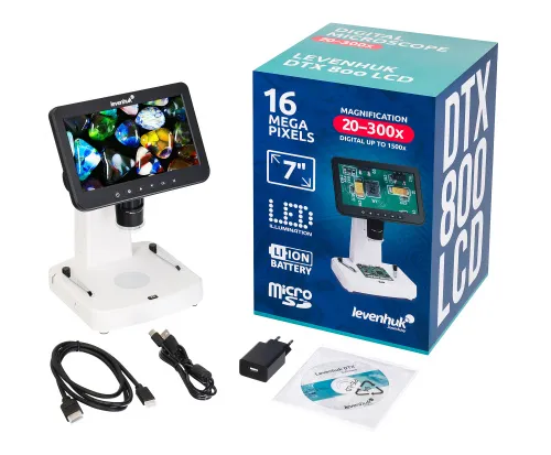 foto digitální mikroskop Levenhuk DTX 800 LCD,  2