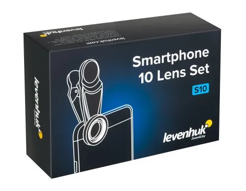 obrázek sada objektivů pro smartphony Levenhuk Lens S10,  6